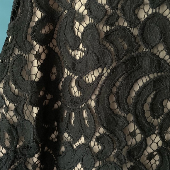 Mossimo Black Lace Skater Dress - Picture 3 of 5
